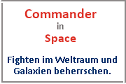 Online Spiele Ulm - Sci-Fi - Commander in Space